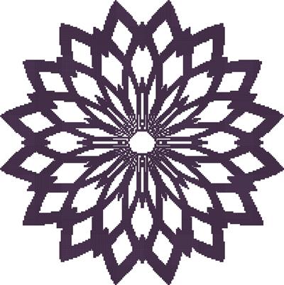 (image for) Flower Outline Silhouette